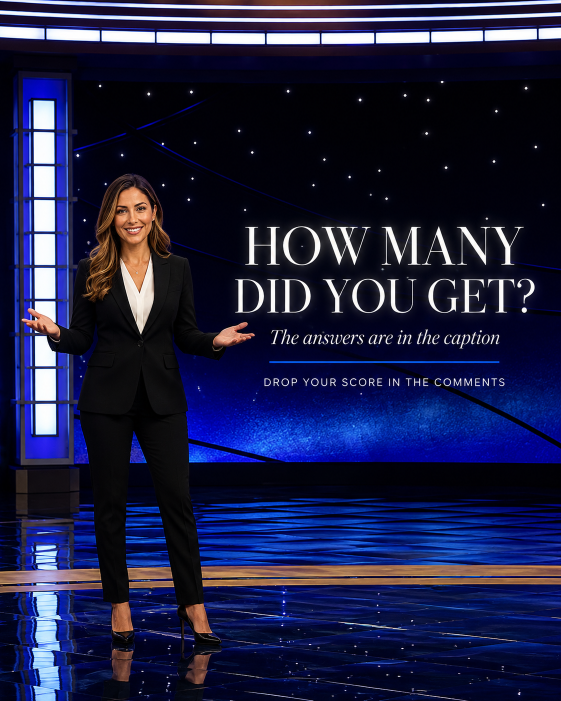 The Hometown Quiz — Closer — stage