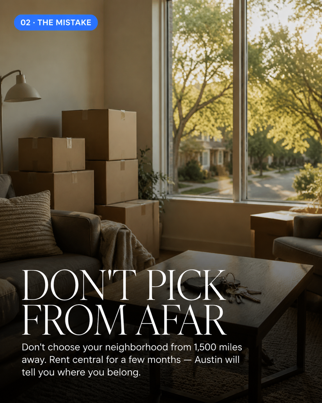 The Newcomer's Guide — The mistake