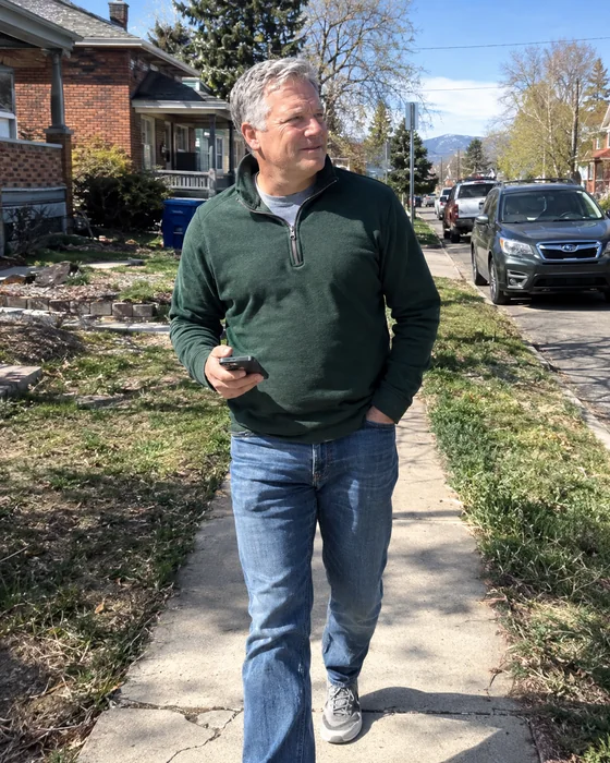 Brian T., Brian in his neighbourhood